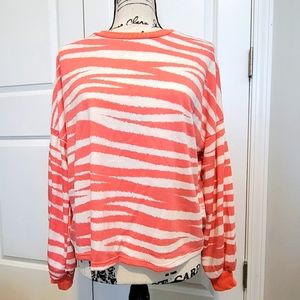 Really cute open back top with cinch detail